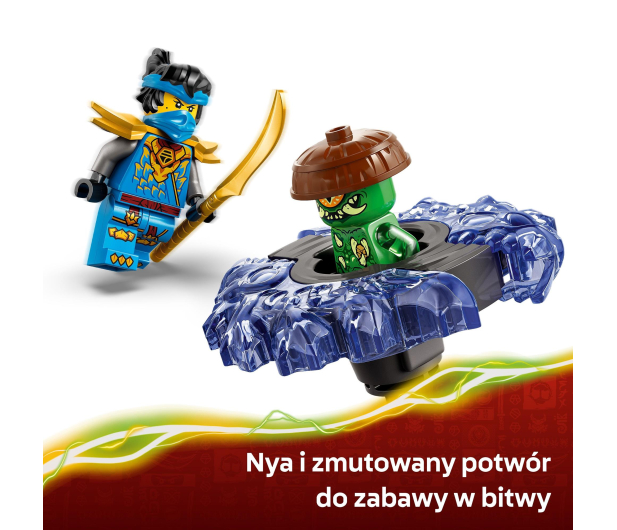 LEGO NINJAGO 71849 Nya kontra zmutowany potwór na spinnerze - 1473531 - zdjęcie 11